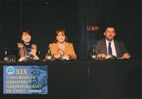 Dra. Nunutza Soto, Dra Andrea Pizarro y Dr. Rafael Jara