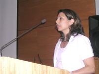 Dra. Elizabeth López, coordinadora de la actividad.