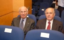 Dr. Manfred Seidemann, Past President International College of Dentists y Dr. José Matas, ex Decano de la Facultad de Odontología