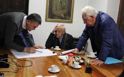 El Director del CPE, Guillermo Crovari, fue el encargado de exponer todos los detalles del proyecto "Torre Villavicencio y MAC Universidad de Chile".