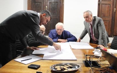 El Director del CPE, Guillermo Crovari, fue el encargado de exponer todos los detalles del proyecto "Torre Villavicencio y MAC Universidad de Chile".