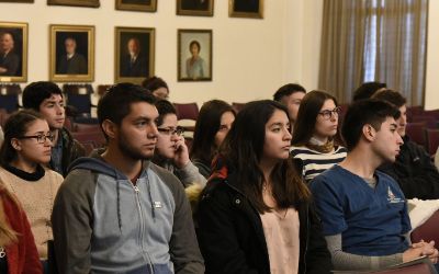 Esta jornada se realizó en el marco del curso "Estrategias deportivas recreativas" del cuarto año de la carrera de kinesiología.