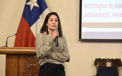 La psicóloga del Comité Paralímpico Alicia Cano