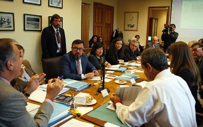 Rector Vivaldi expuso ante Comisión de Educación del Senado
