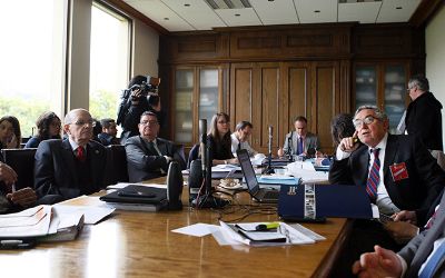 Rector Vivaldi expuso ante Comisión de Educación del Senado