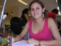 Macarena Gajardo, del Colegio Sagrados Corazones Alameda, Santiago.